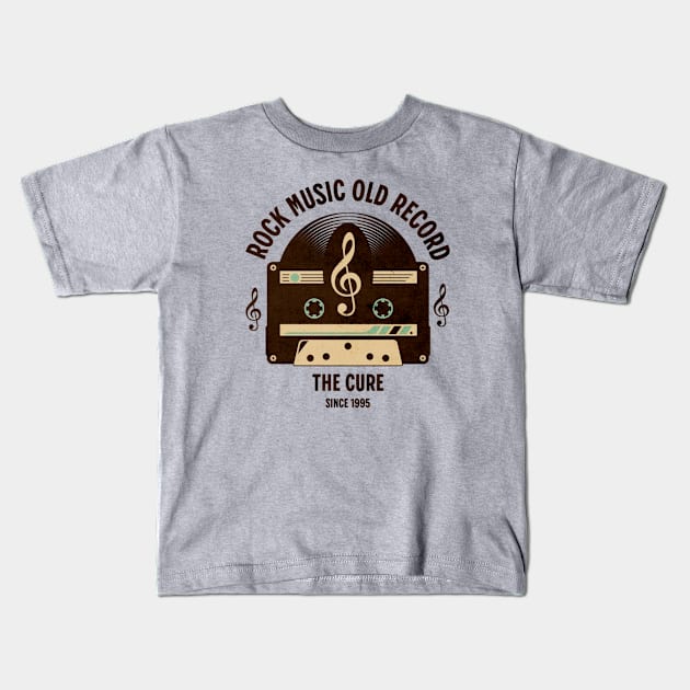 vintage cassette old music record b6 Kids T-Shirt by fajarbaru